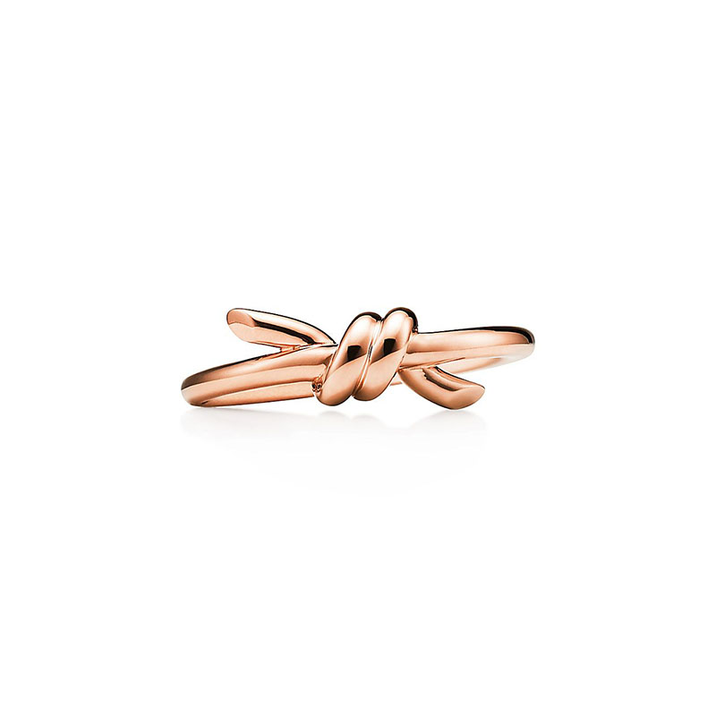 Tiffany & Co. Knot Ring in Rose Gold