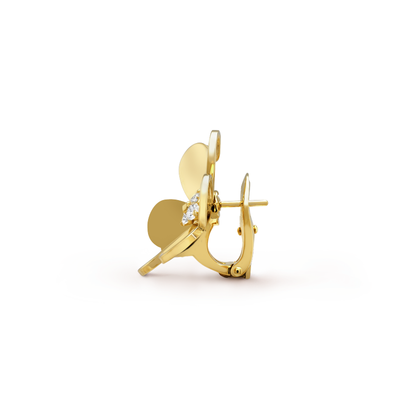 Van Cleef & Arpels Frivole earrings, large model