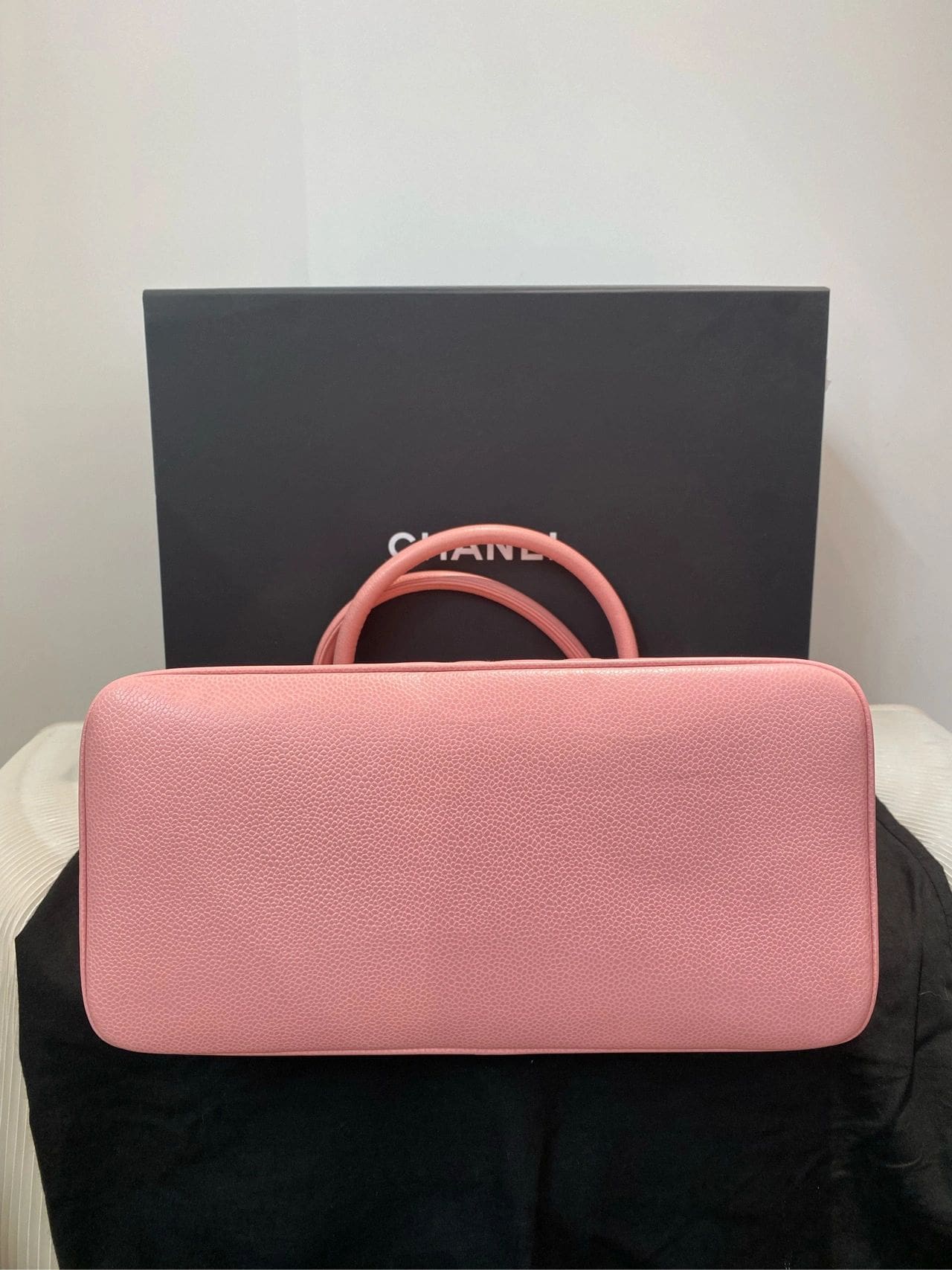 CHANEL Medallion Tote Bag Pink