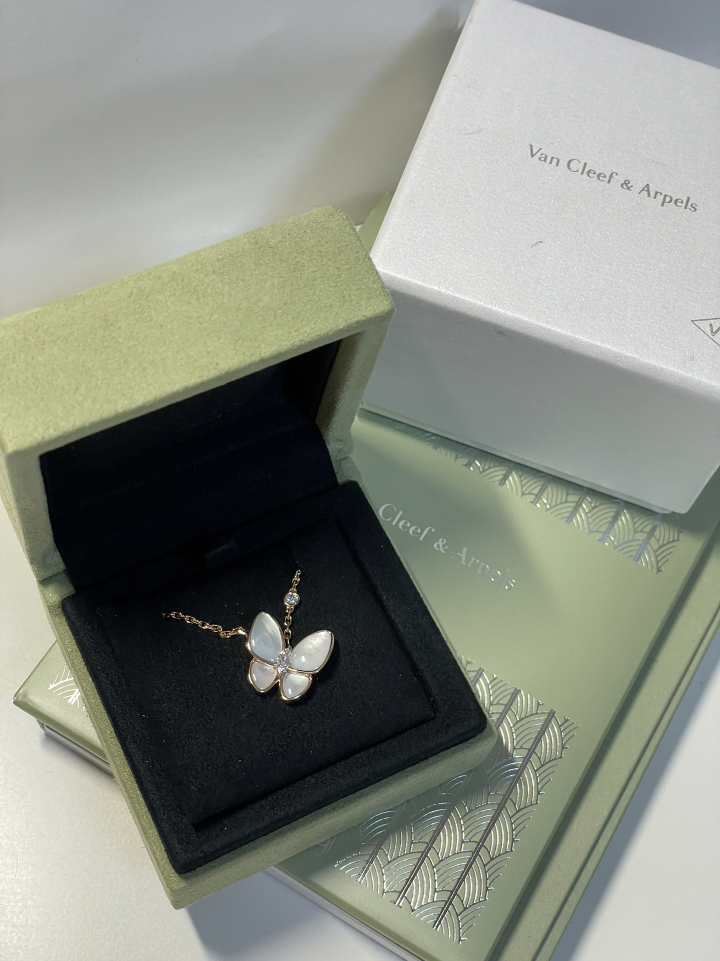 Two Butterfly Necklace