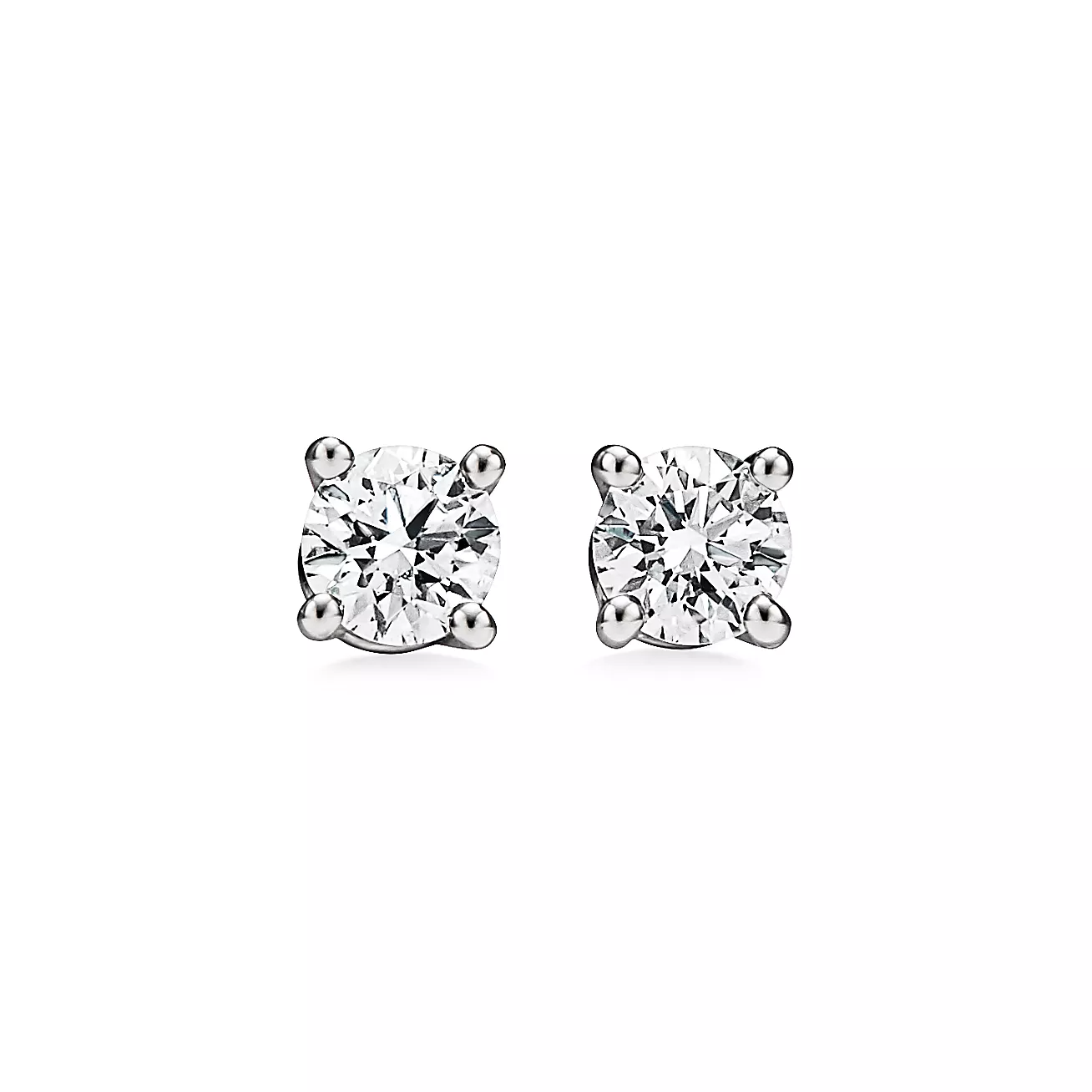 TIFFANY SOLITAIRE EARRINGS