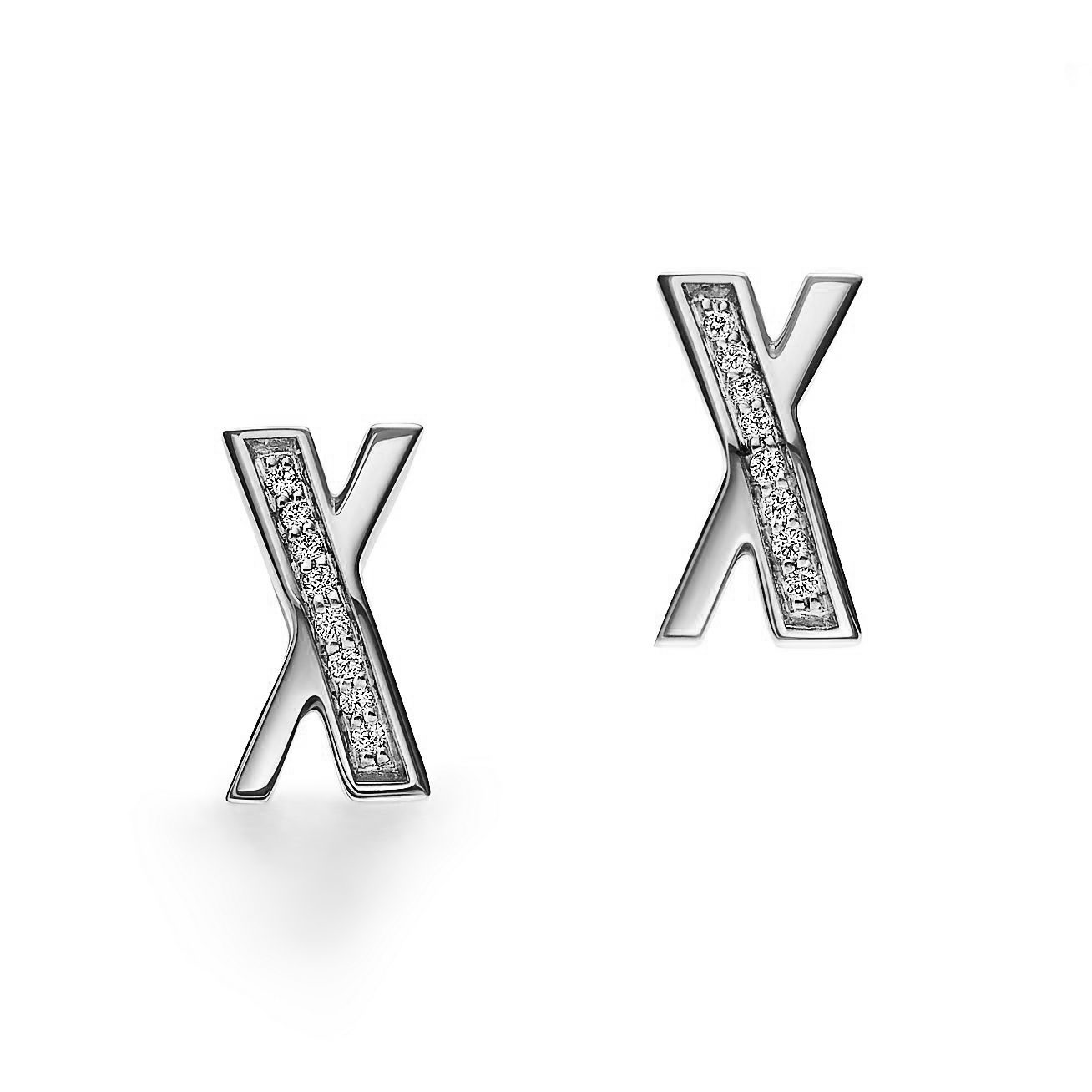 Tiffany & Co. Atlas X Earrings