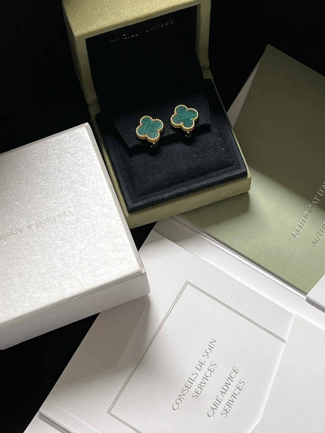 Van Cleef & Arpels Necklace + Earrings Set