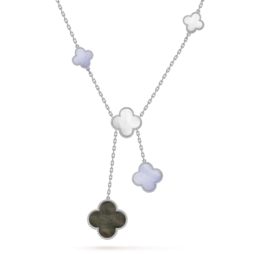 Van Cleef & Arpels Magic Alhambra necklace, 6 motifs