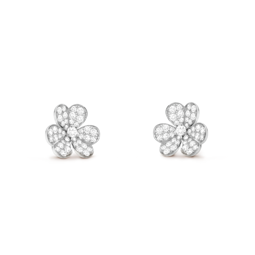 Van Cleef & Arpels Frivole earrings, small model