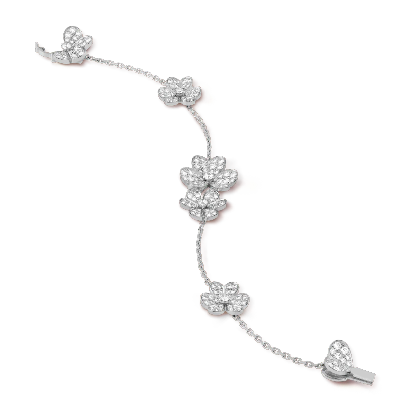 Van Cleef & Arpels Frivole bracelet, 5 flowers
