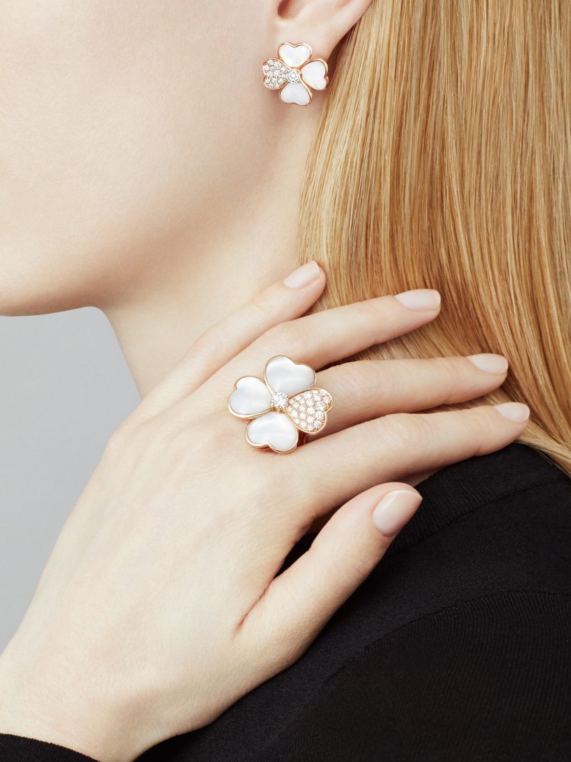 Van Cleef & Arpels Cosmos earrings, small model