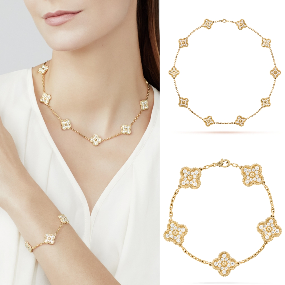 Antique Albambra Bracelet, 5 Engravings + 10 Engravings