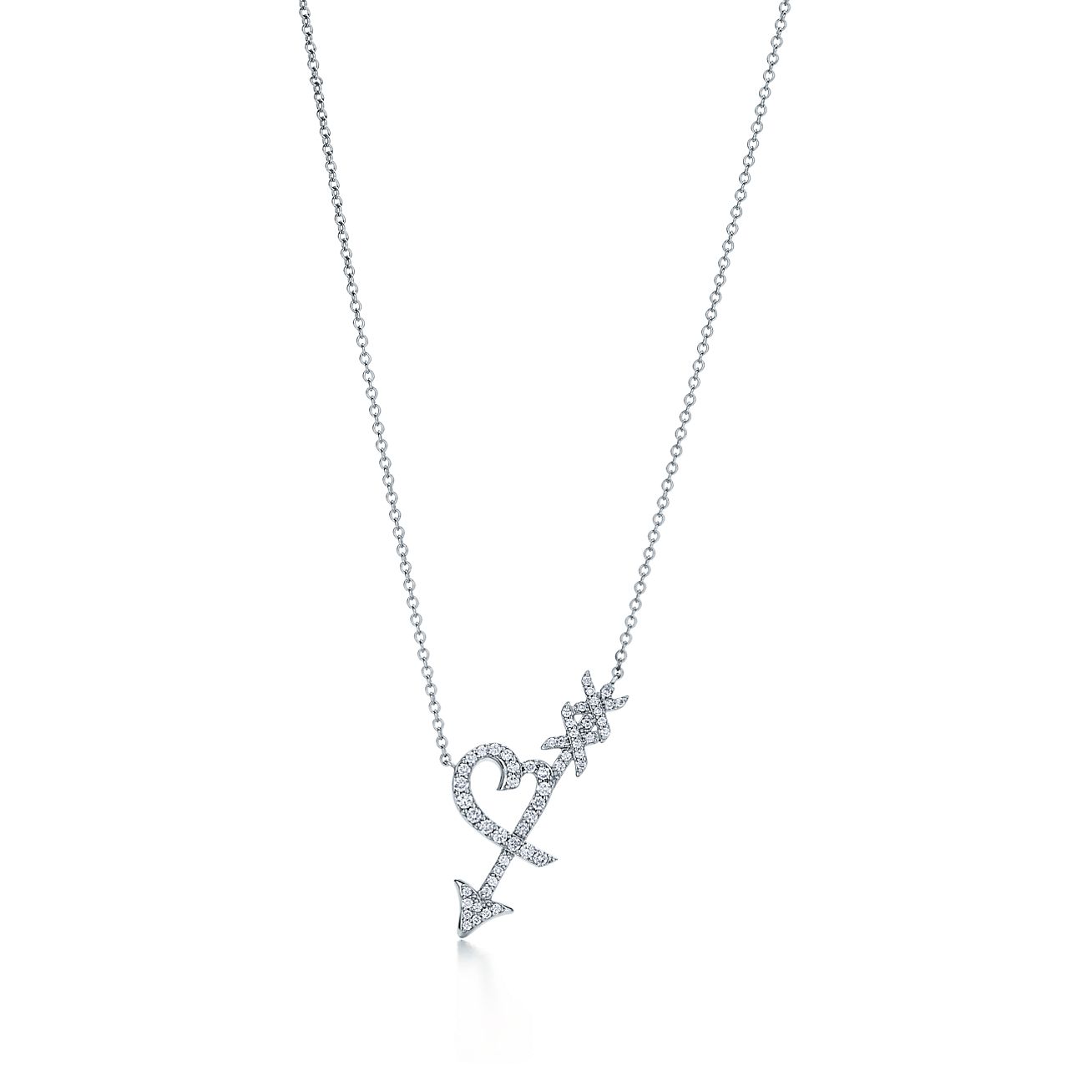 Tiffany & Co. Paloma's Graffiti Heart & Arrow Pendant