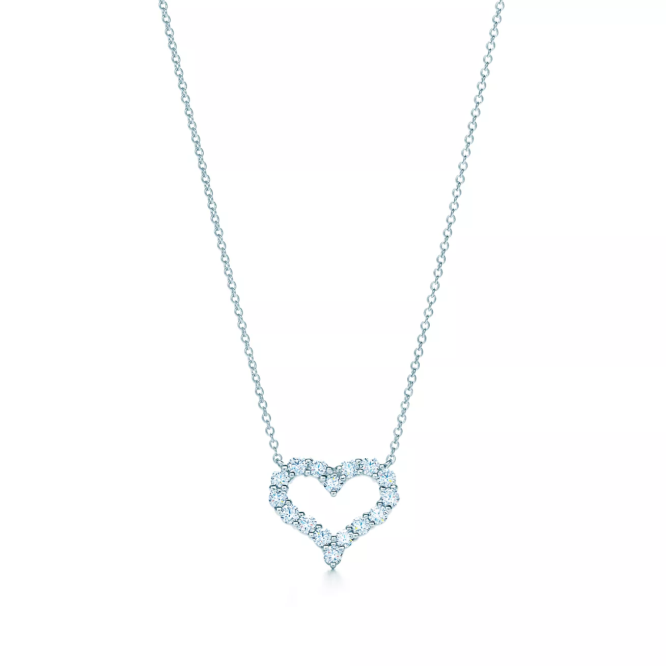 Tiffany & Co. Diamond Heart Pendant