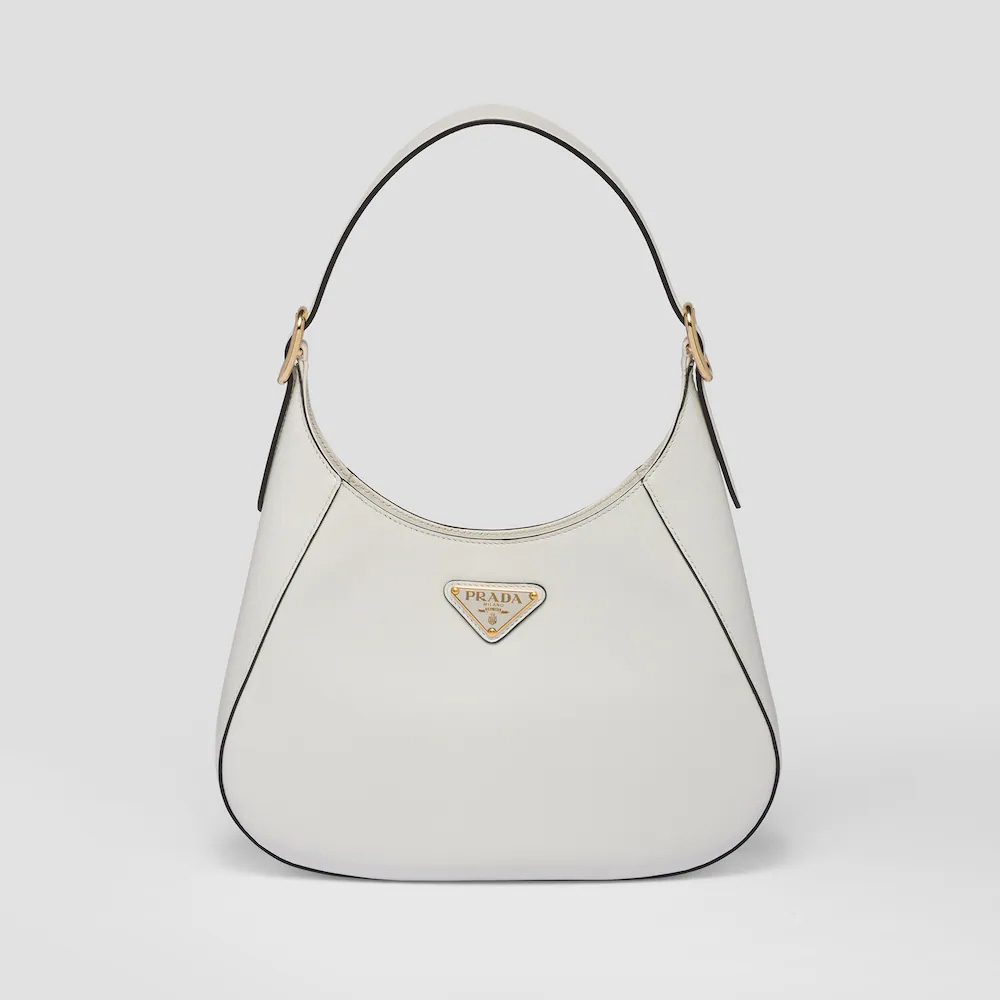 Leather shoulder bag