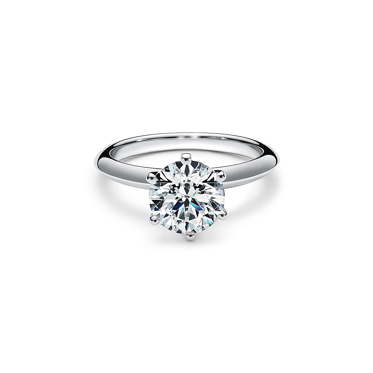 Tiffany & Co. The  Setting Engagement Ring in Platinum