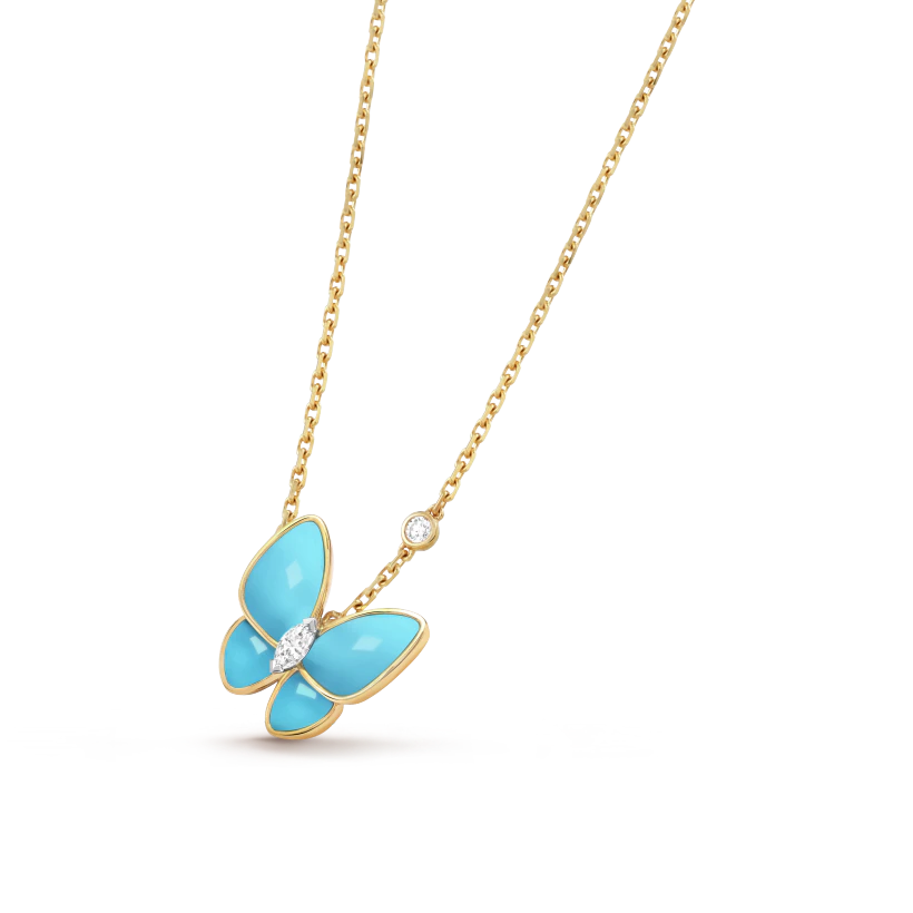 Van Cleef & Arpels Two Butterfly pendant