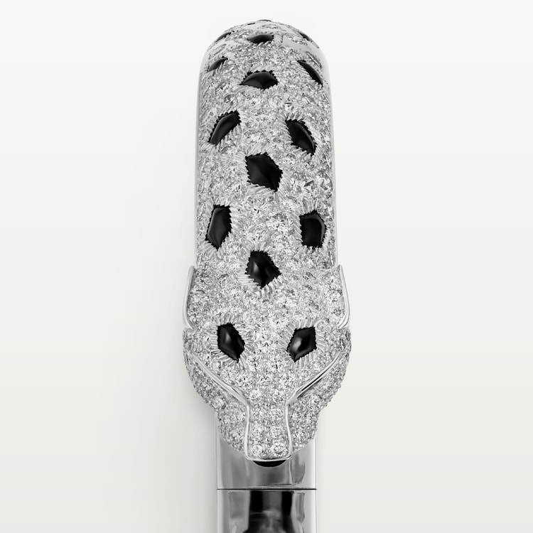 Panthere de Cartier bracelet, medium model, half-paved