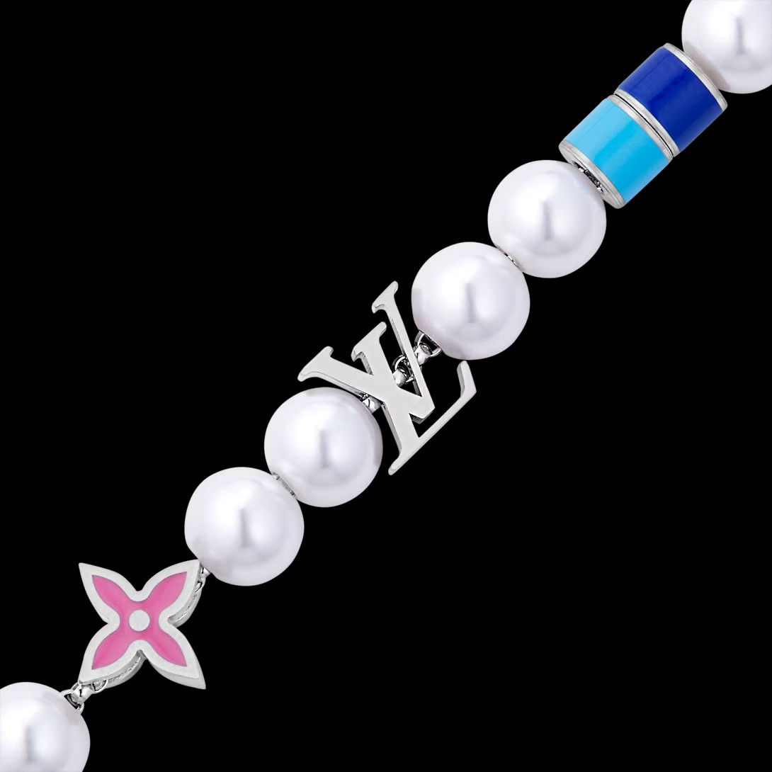 Louis Vuitton Monogram Pearls Party Bracelet