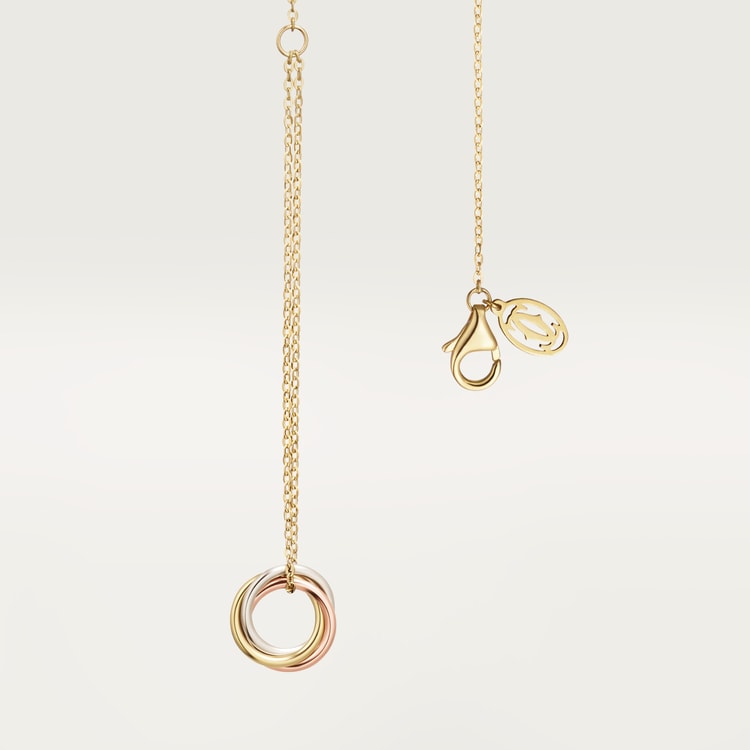 Cartier Trinity bracelet, on chain