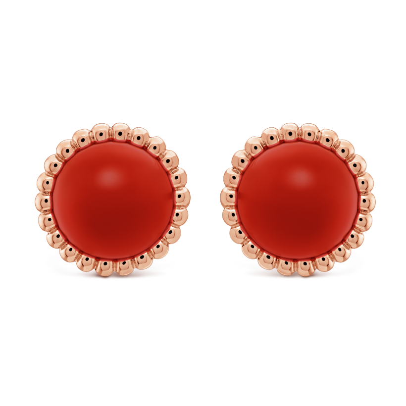 Van Cleef & Arpels Perlee couleurs earrings