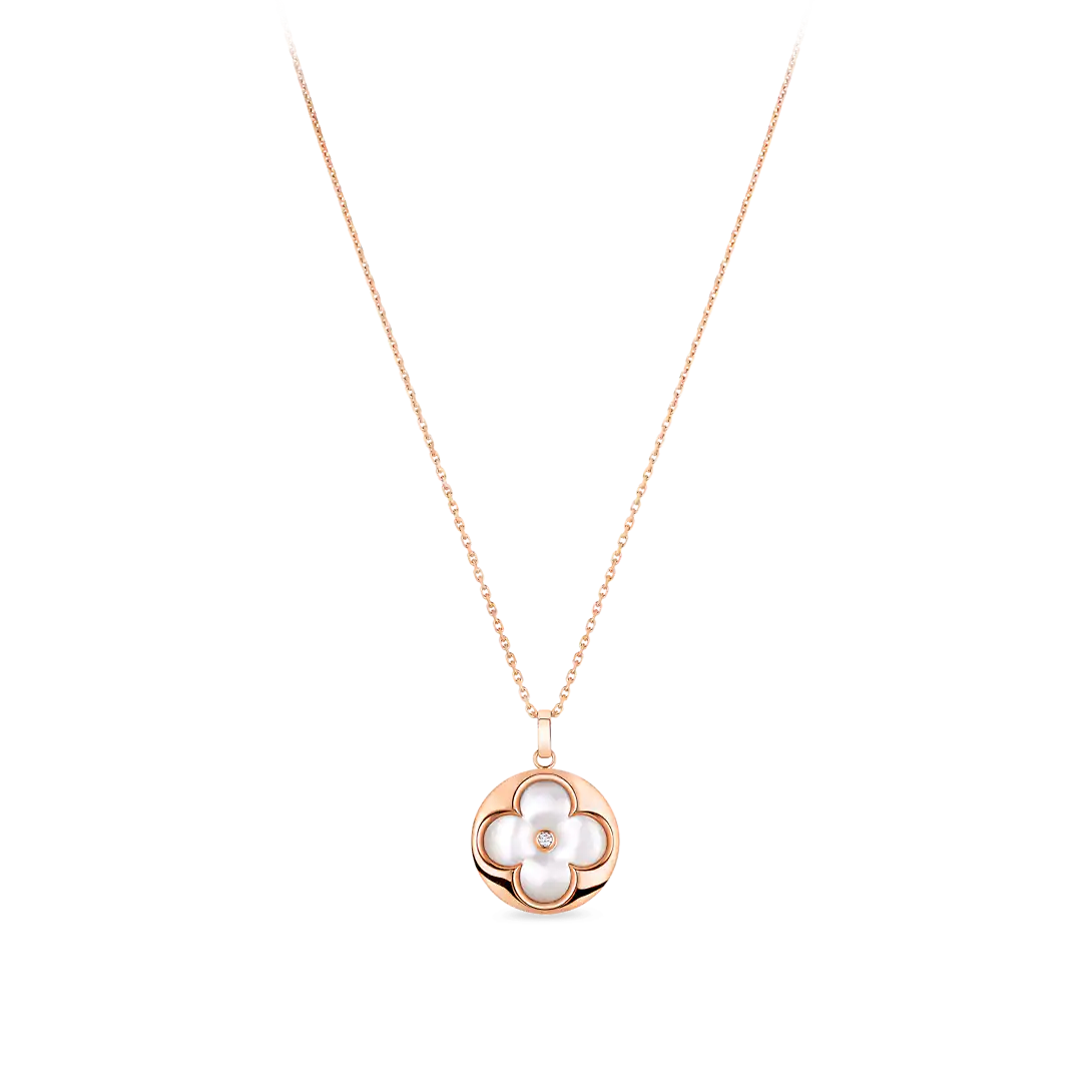 Louis Vuitton Color Blossom XL Medallion Pink Gold, White Mother-Of-Pearl and Diamond