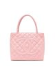 CHANEL Medallion Tote Bag Pink