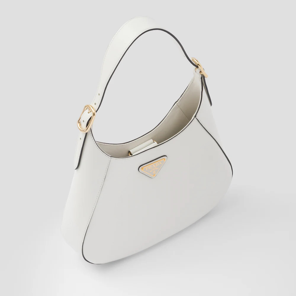 Leather shoulder bag