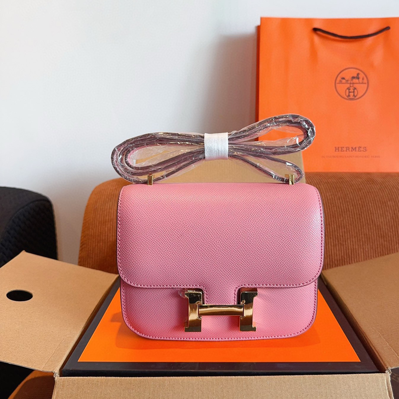 Constance Mini 18 Bag Gold Hardware