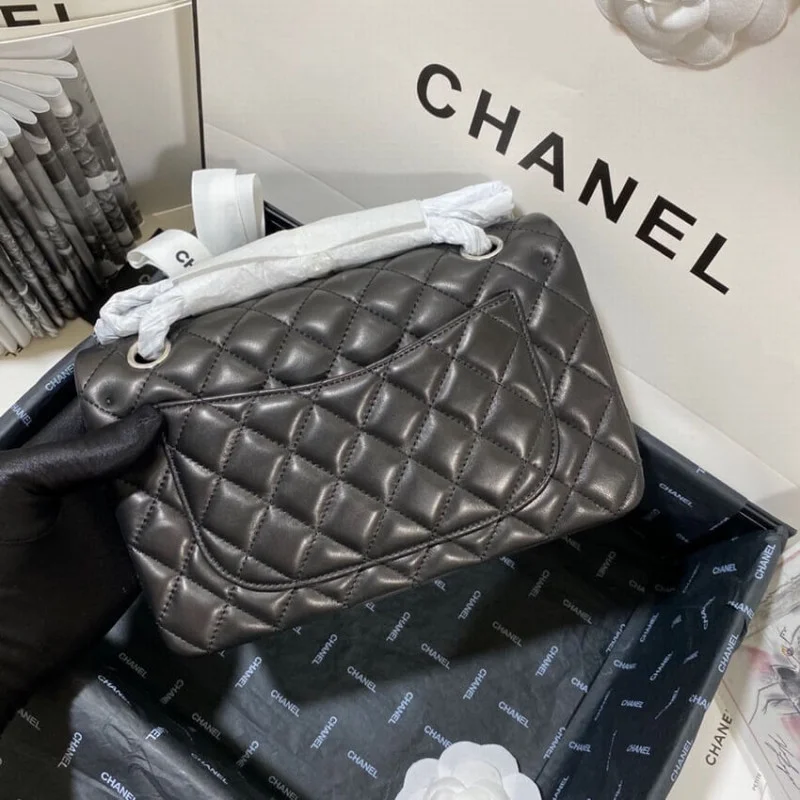 Chanel Small Class-Double Flap Bag A01113 In Lambskin