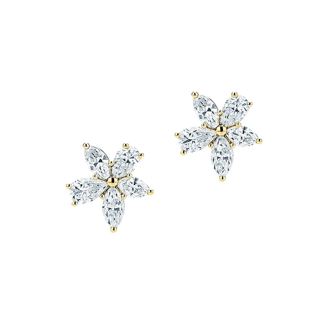 Tiffany & Co. Victoria Mixed Cluster Earrings