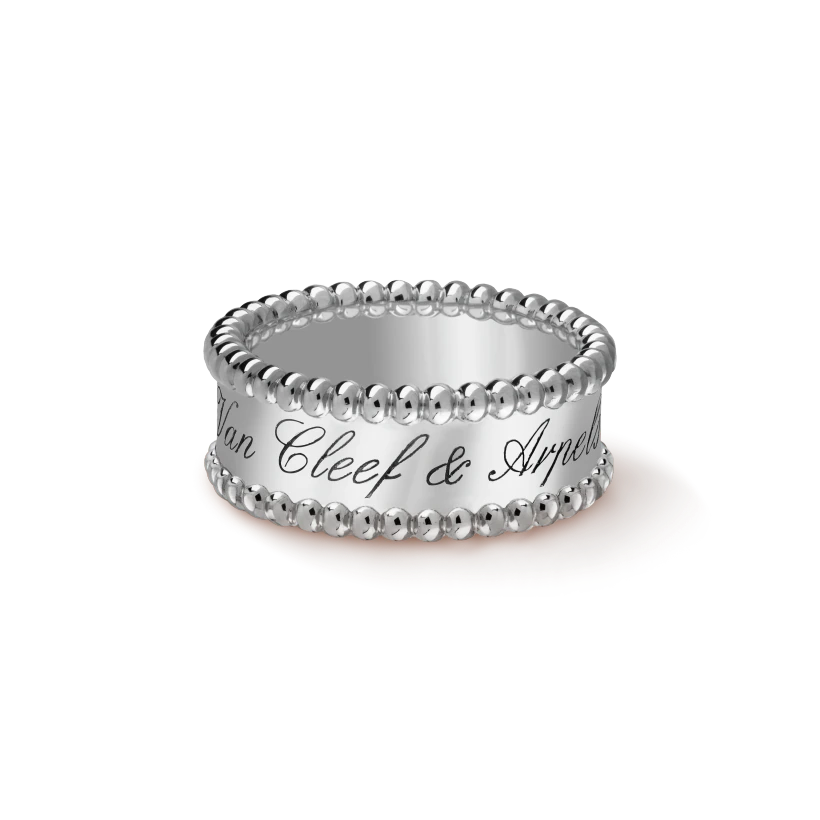Van Cleef & Arpels Perlee signature ring