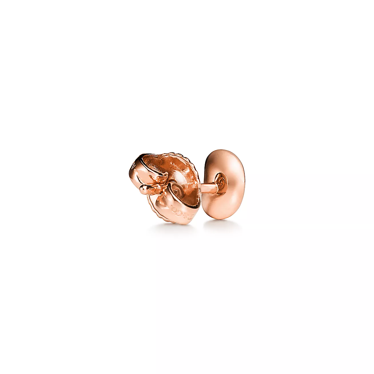 Tiffany & Co. Elsa Peretti Bean design Earrings in Rose Gold, 9 mm
