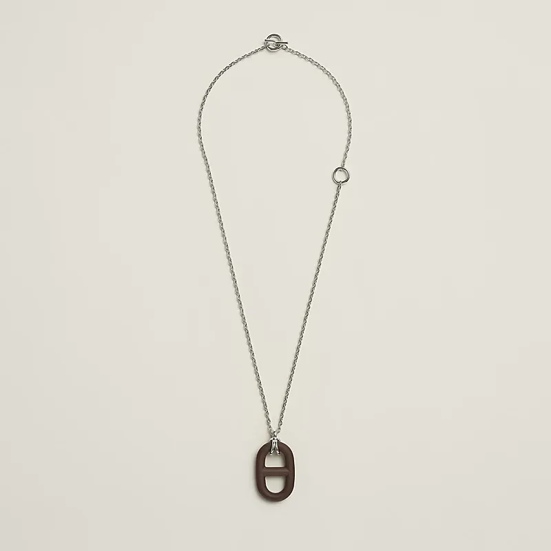 Hermes Chaine d'Ancre Vulcanium necklace
