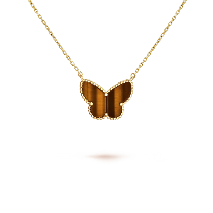 Van Cleef & Arpels Lucky Alhambra butterfly pendant