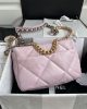 Chanel 19 Handbag AS1160 Pink