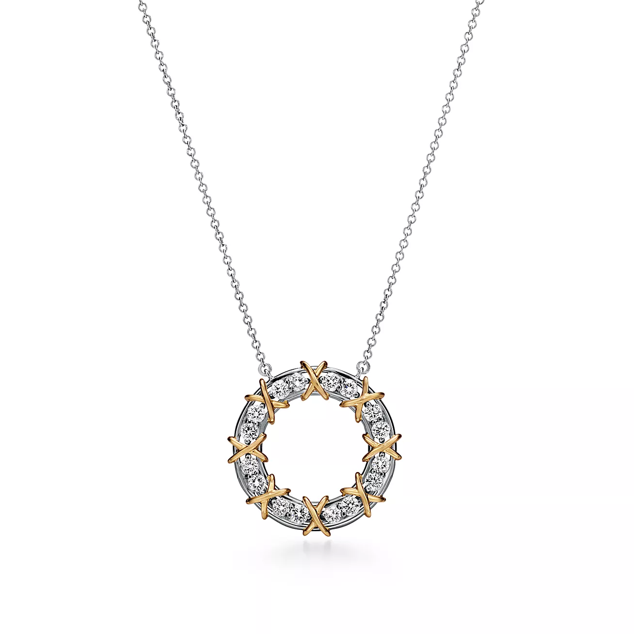 TIFFANY SIXTEEN STONE NECKLACE