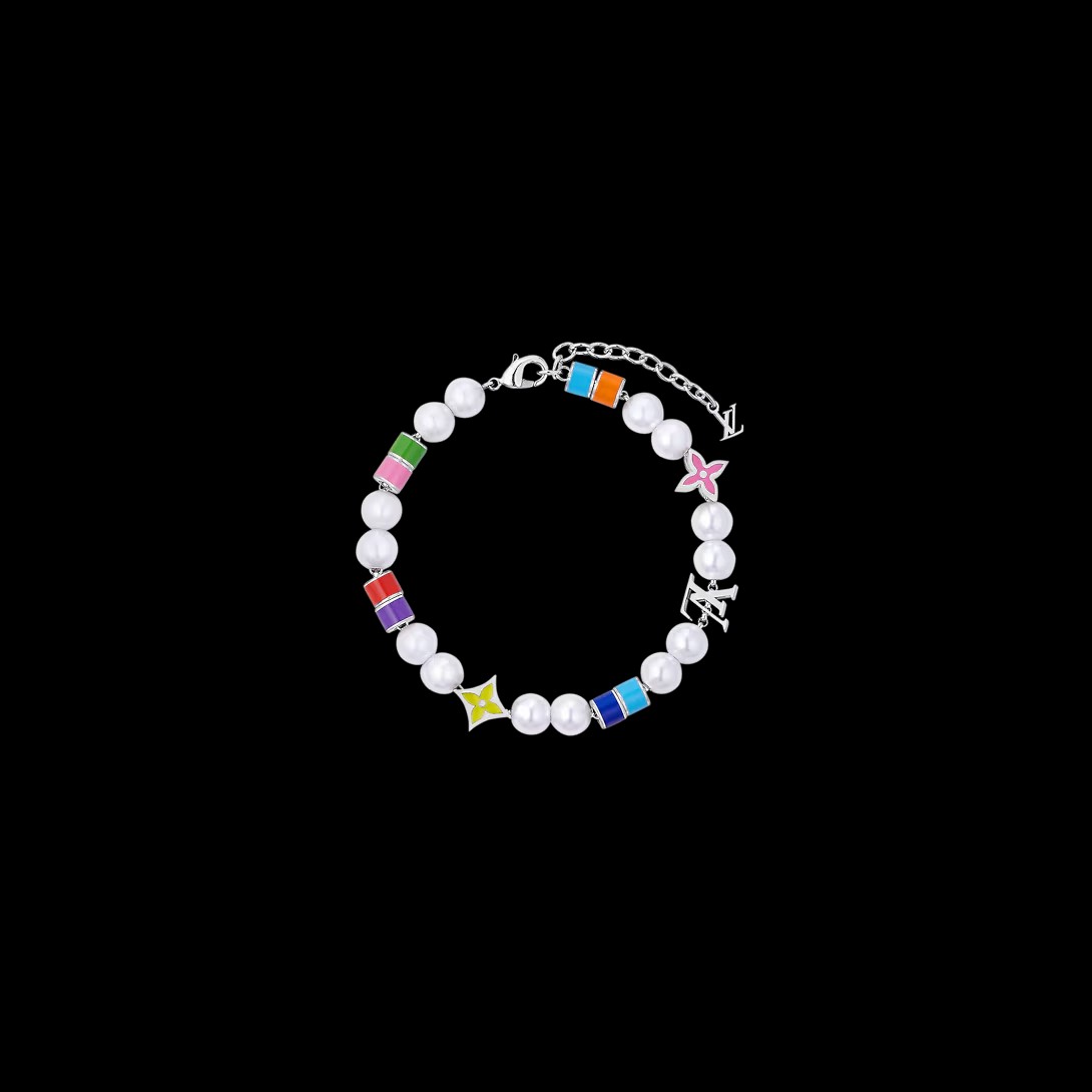 Louis Vuitton Monogram Pearls Party Bracelet