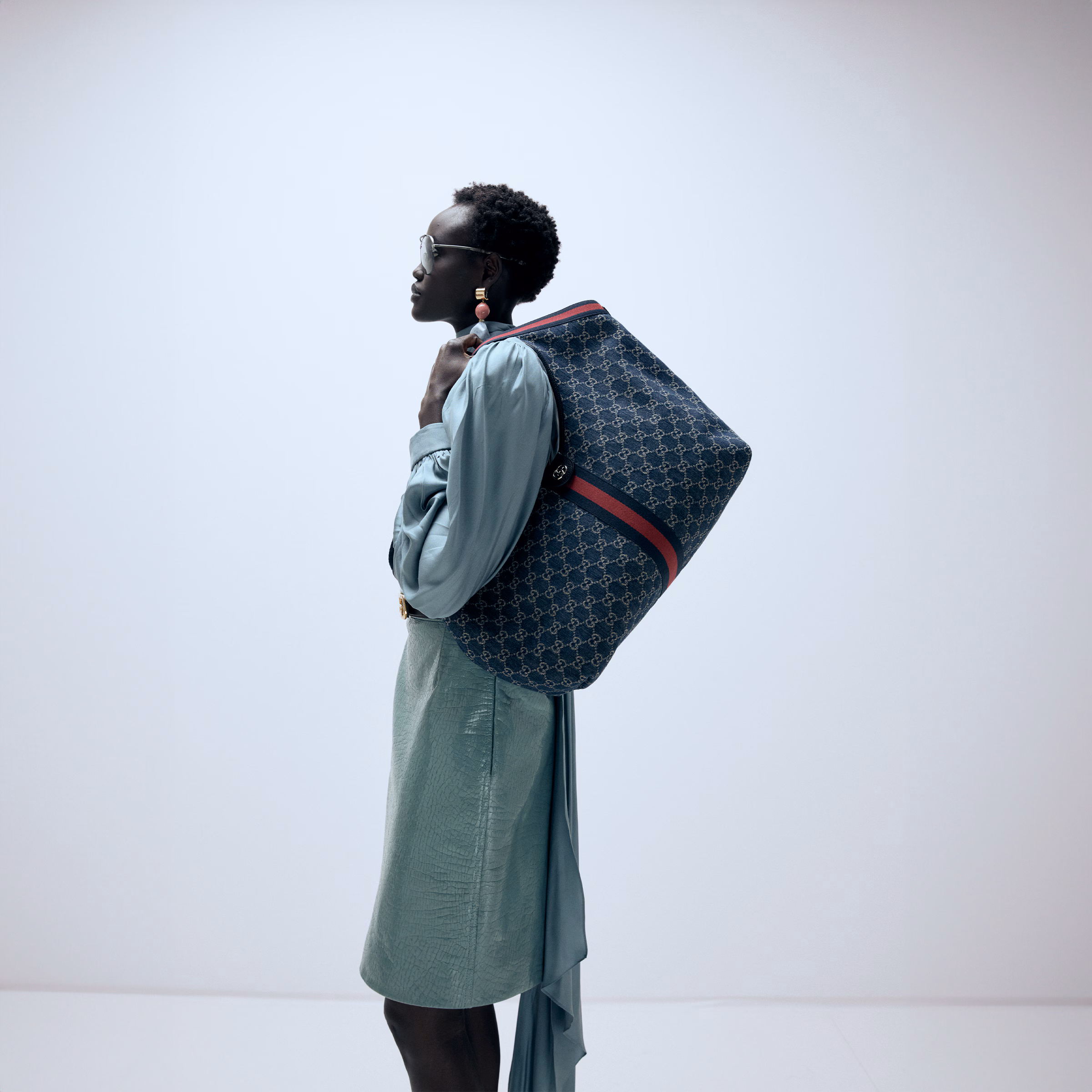 Gucci Giglio large tote bag