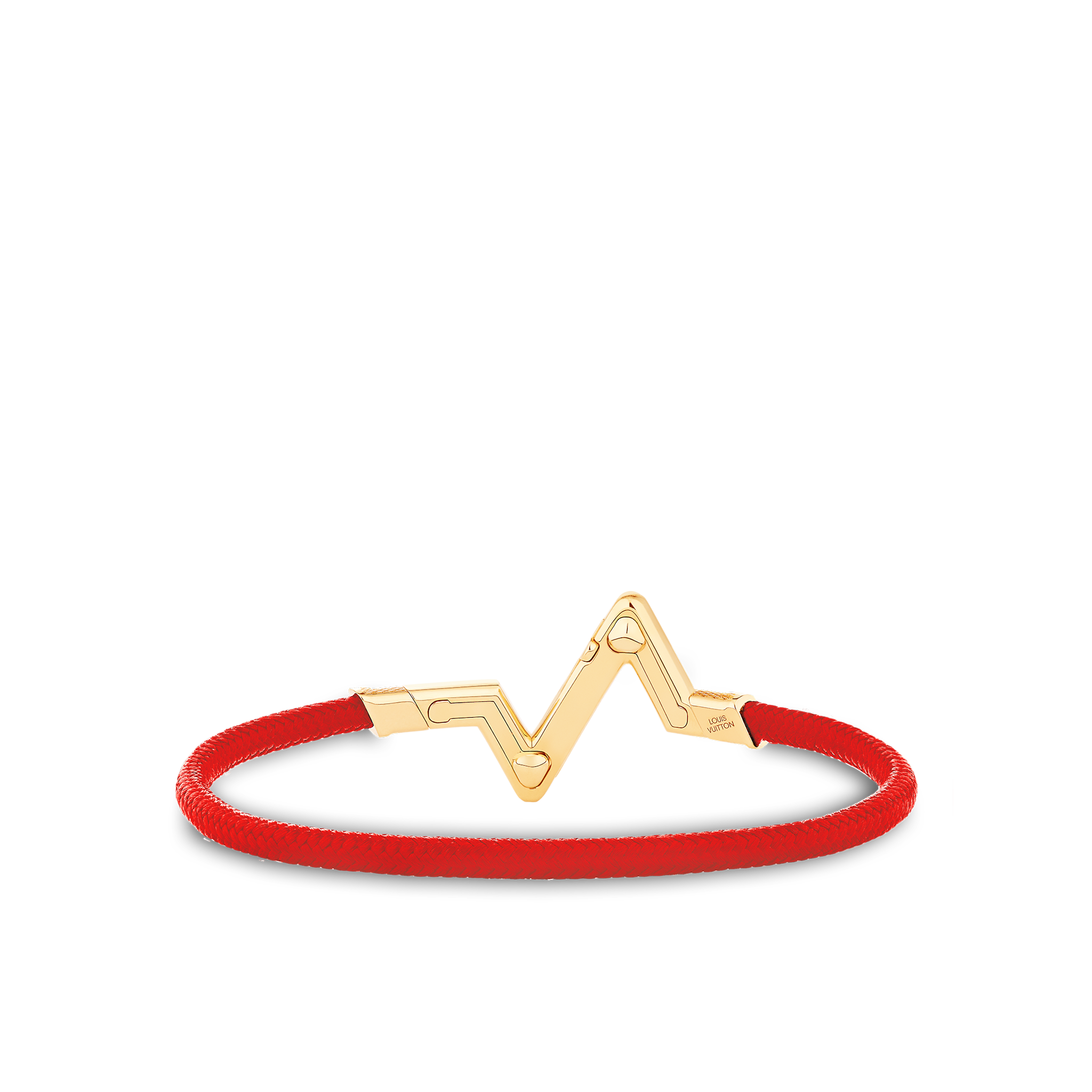 Louis Vuitton Volt Upside Down Play Large Bracelet, Yellow Gold