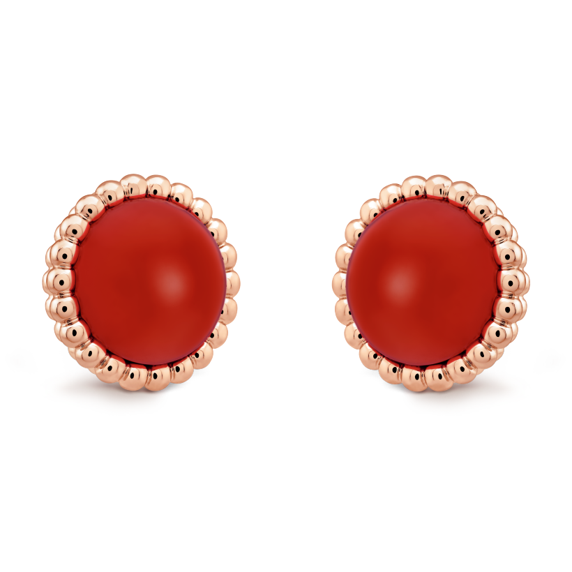 Van Cleef & Arpels Perlee couleurs earrings