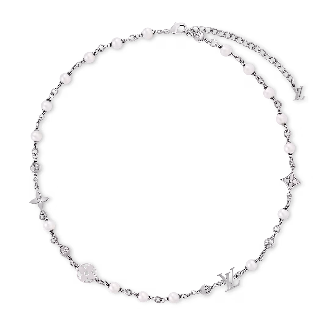 Louis Vuitton LV Pearls Necklace M02448