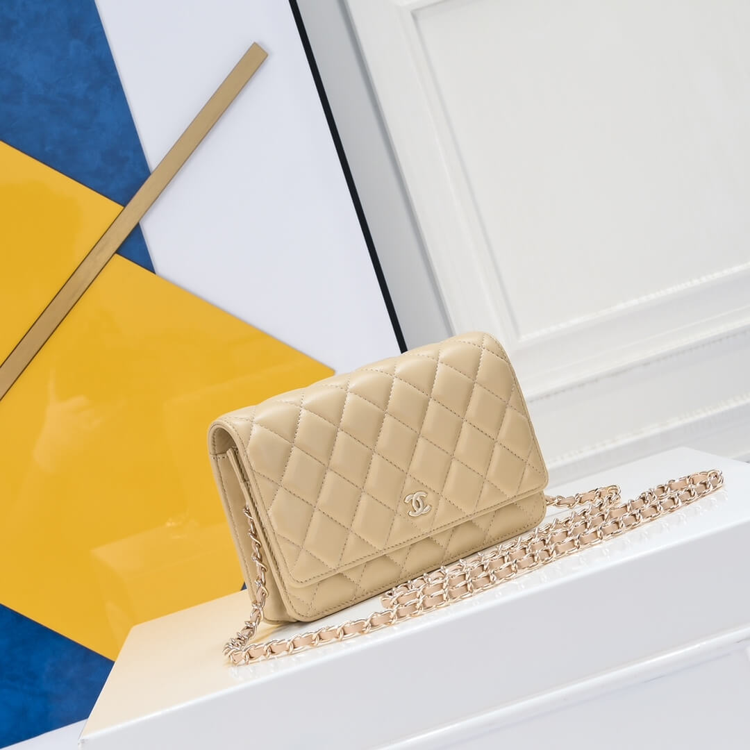 Chanel classic chain wallet