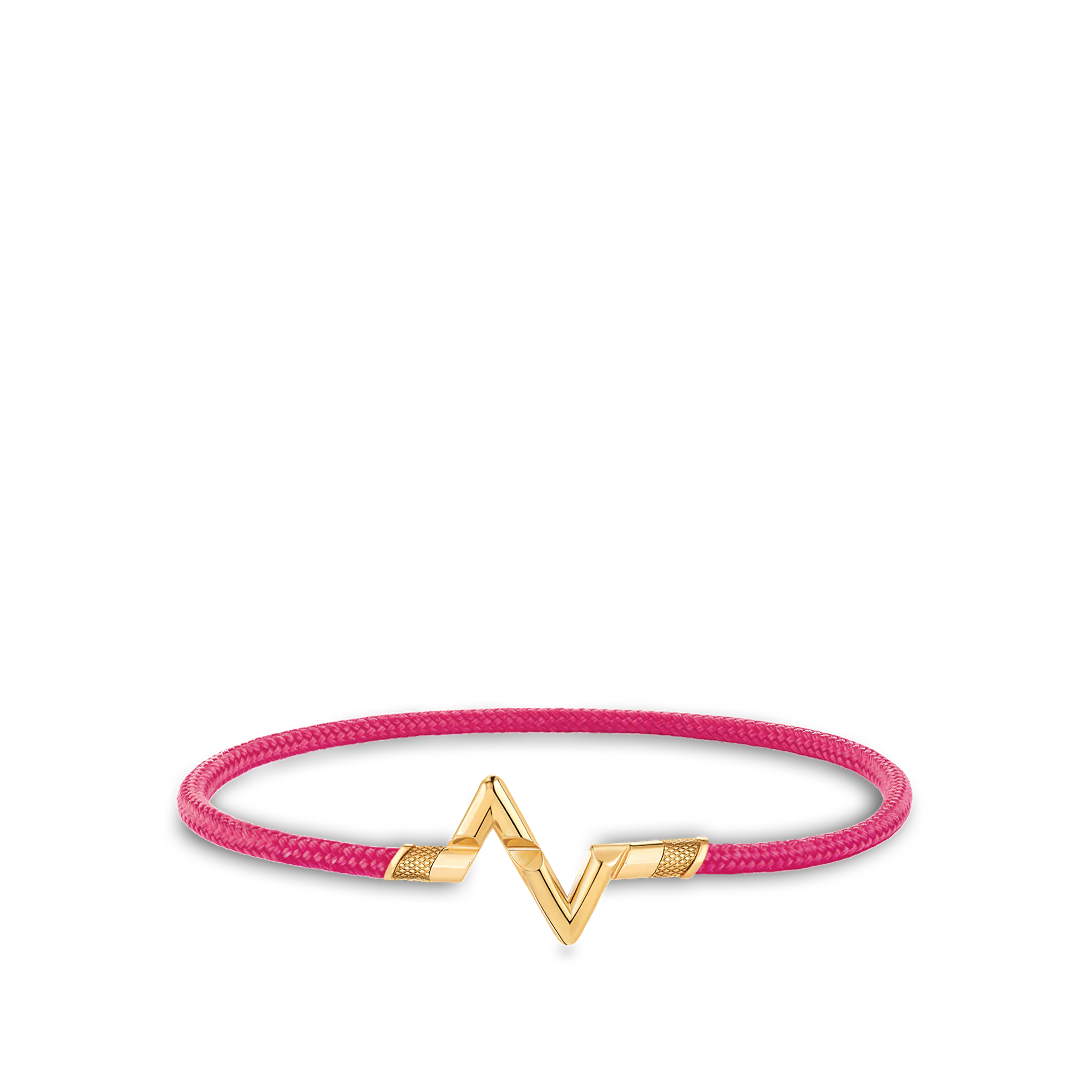 Louis Vuitton Volt Upside Down Play Small Bracelet, Yellow Gold