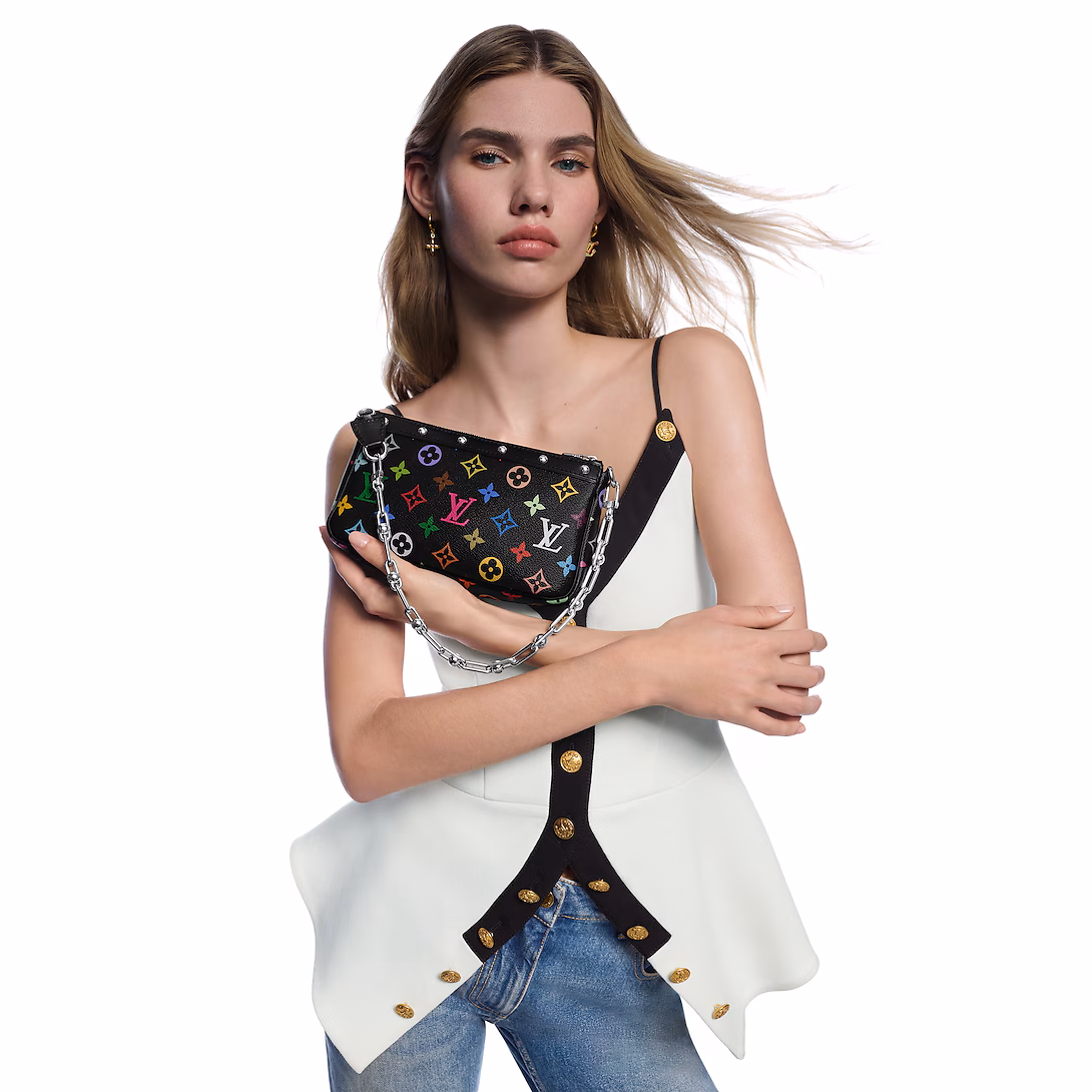 LV x TM Pochette Accessoires M13663