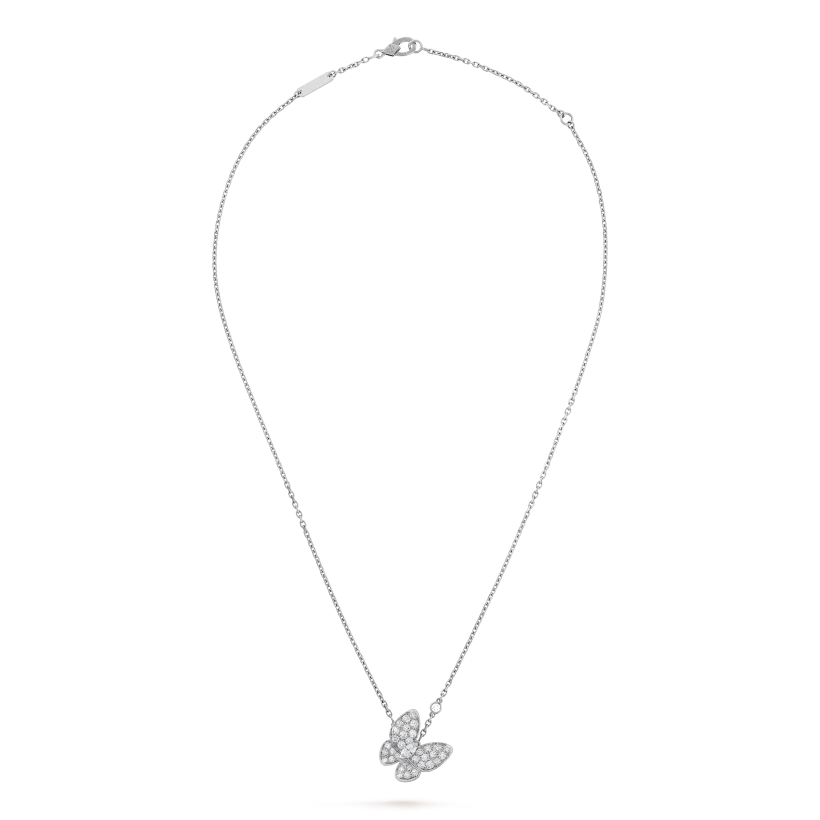 Van Cleef & Arpels Two Butterfly pendant