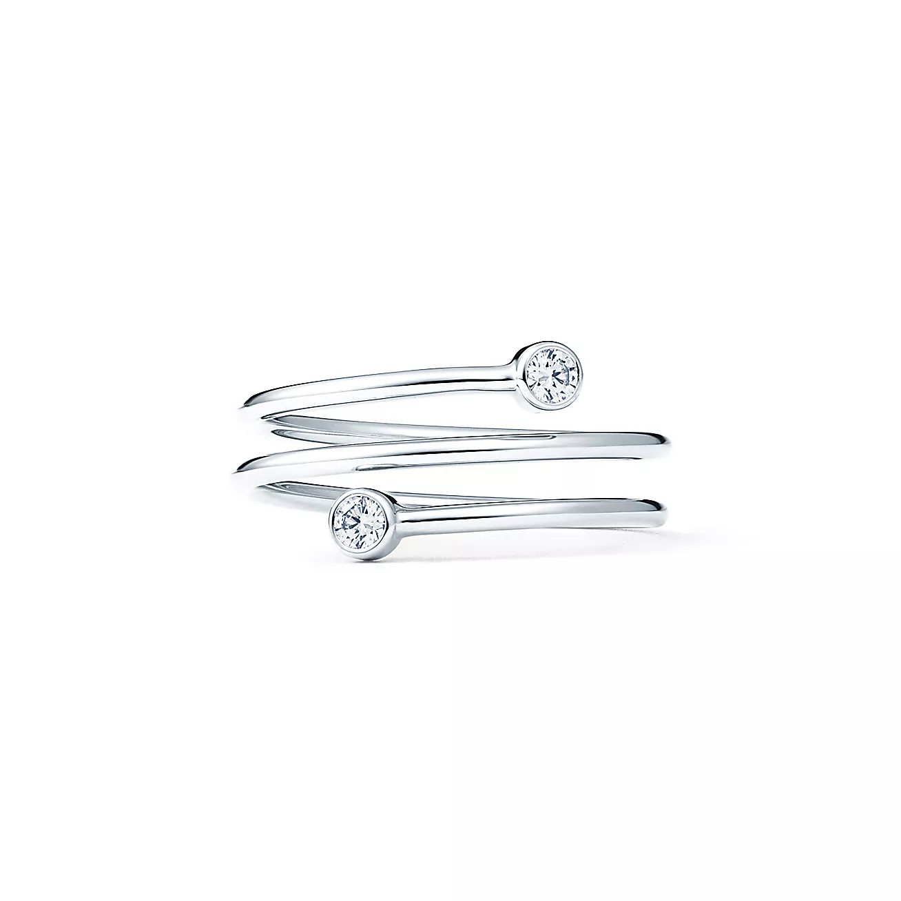 Tiffany & Co. Elsa Peretti Diamond Hoop Ring