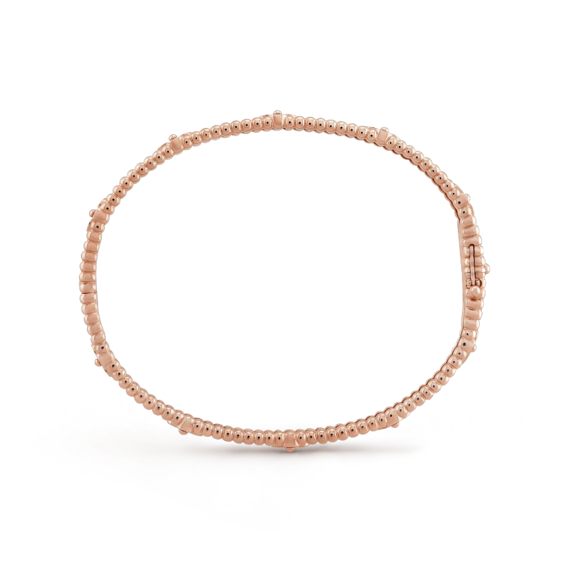 Van Cleef & Arpels Perlee sweet clovers bracelet, medium model