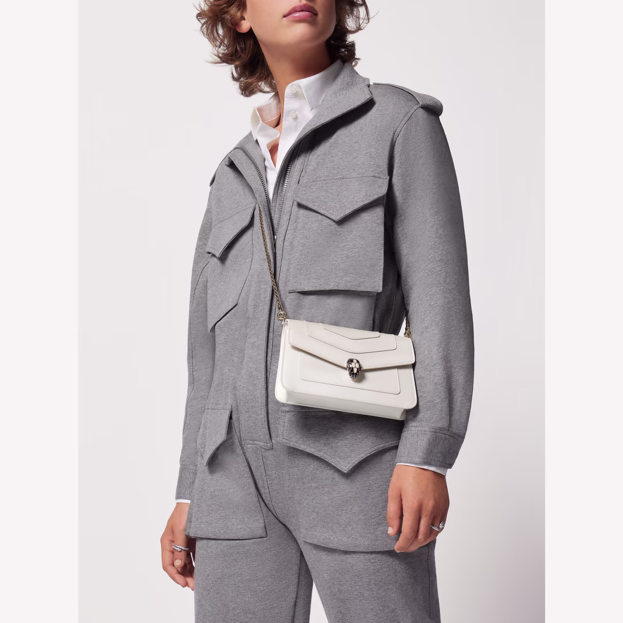 Bulgari Serpenti Forever Chain Wallet