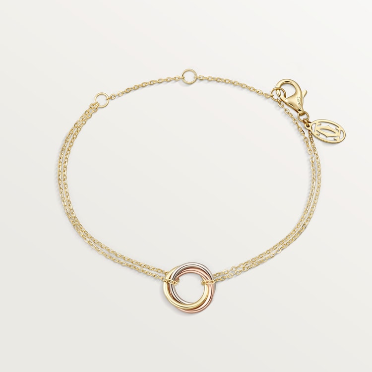 Cartier Trinity bracelet, on chain