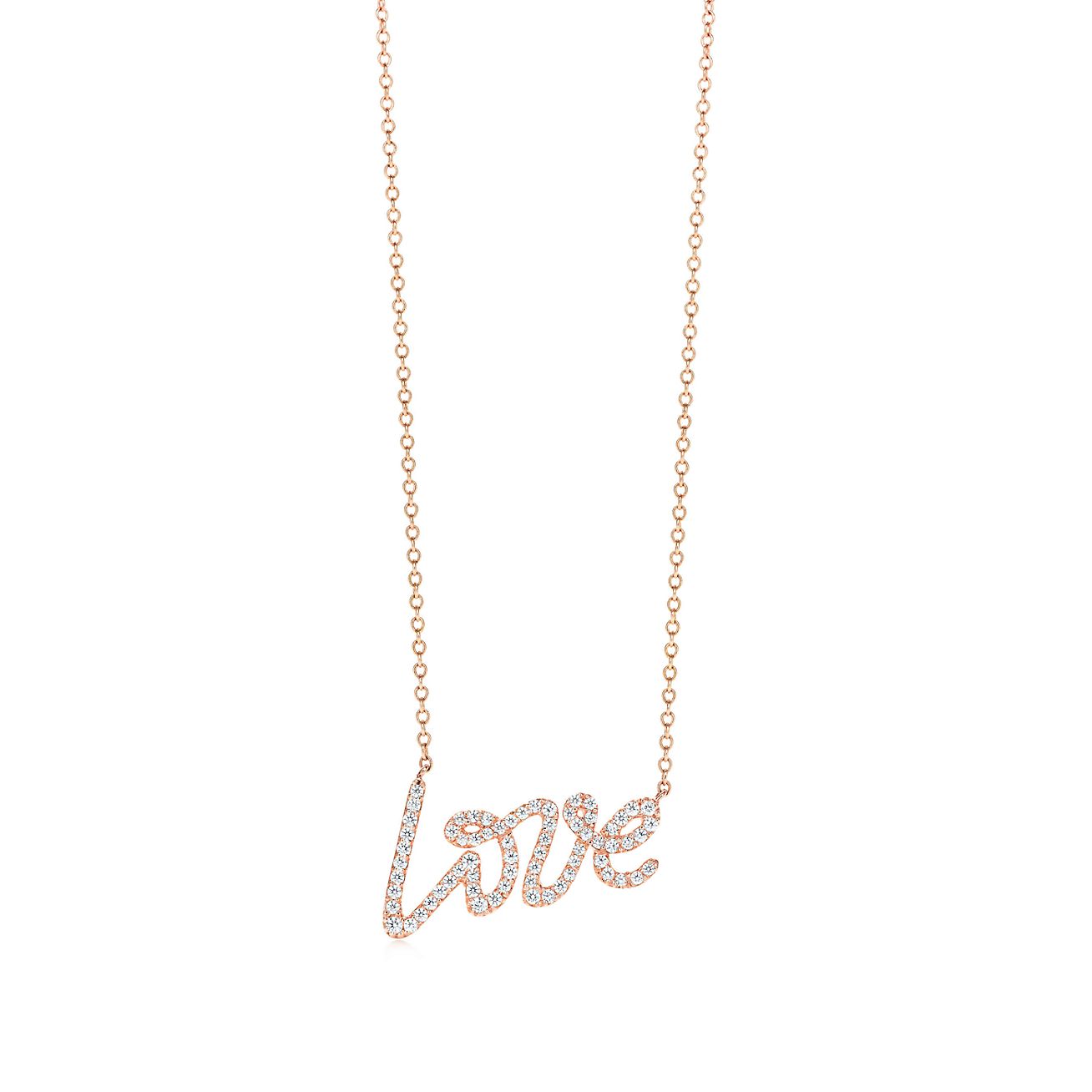 Tiffany & Co. Paloma's Graffiti Love Pendant
