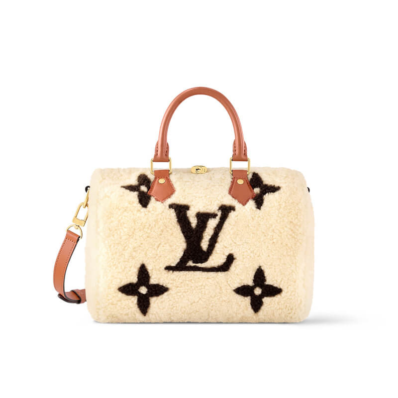 Louis Vuitton Shearling Speedy Bandoulière 25 M23468