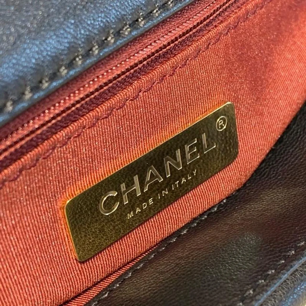 Chanel 19 Flap Bag 30cm Goatskin Leather Spring/Summer Act 1 Collection, Black