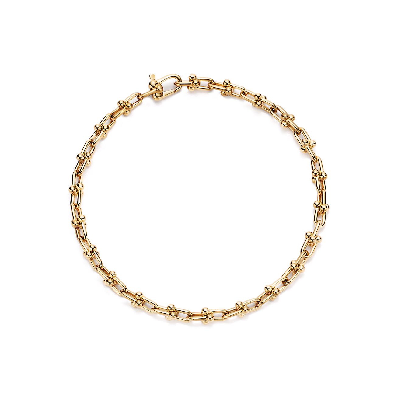 Tiffany & Co. HardWear Micro Link Bracelet in Yellow Gold